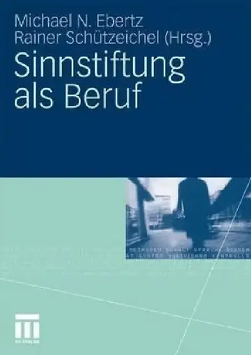 Cover of Sinnstiftung ALS Beruf