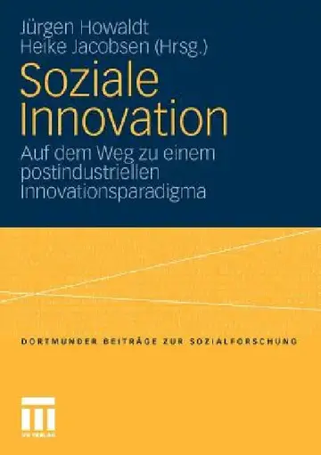 Cover of Soziale Innovation