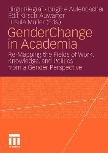 Cover of Gender Change in Academia