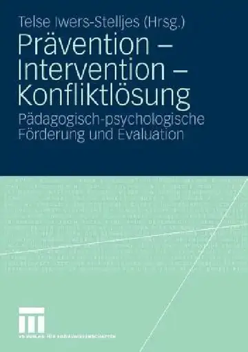 Cover of Prävention - Intervention - Konfliktlösung