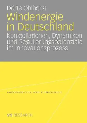 Cover of Windenergie in Deutschland