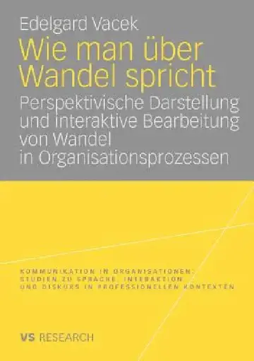 Cover of Wie Man Über Wandel Spricht