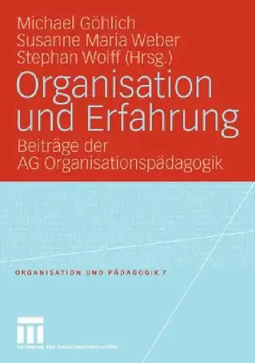 Cover of Organisation Und Erfahrung