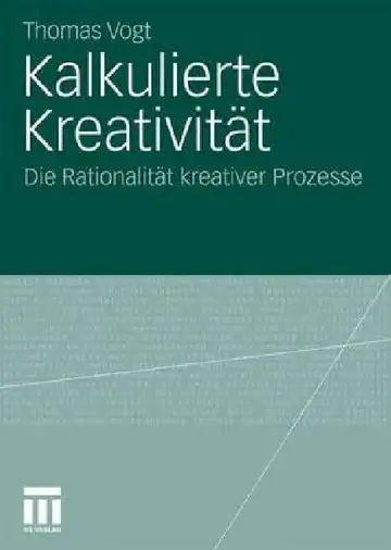 Cover of Kalkulierte Kreativität