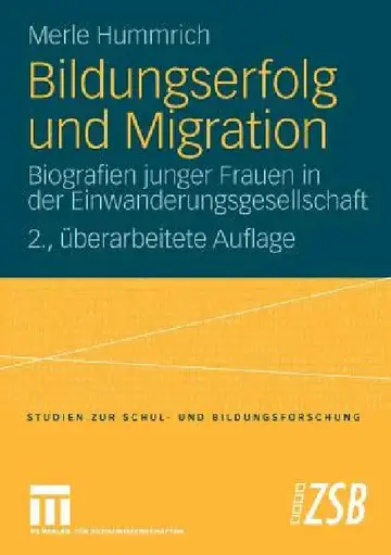 Cover of Bildungserfolg Und Migration