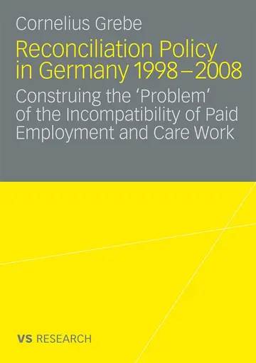 Cover of Reconciliation Policy in Germany 1998-2008