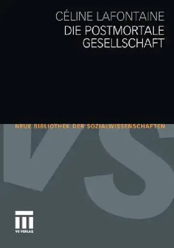 Cover of Die Postmortale Gesellschaft