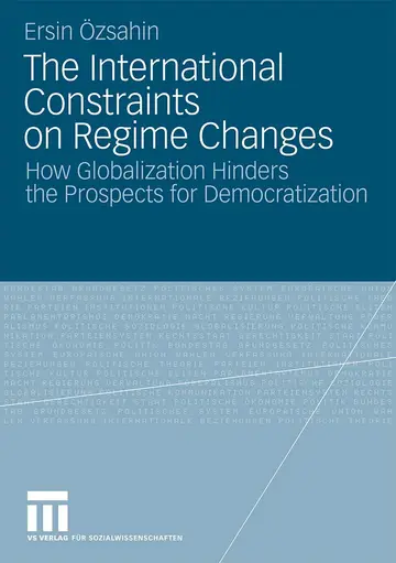Cover of The International Constraints on Regime Changes