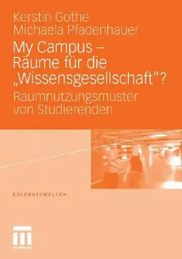 Cover of My Campus - Räume Für Die 'Wissensgesellschaft'?