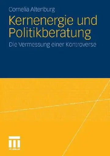 Cover of Kernenergie Und Politikberatung