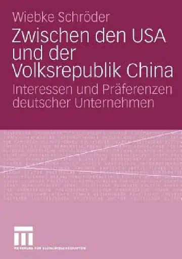 Cover of Zwischen Den USA Und Der Volksrepublik China
