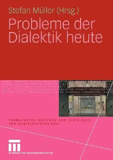 Cover of Probleme Der Dialektik Heute