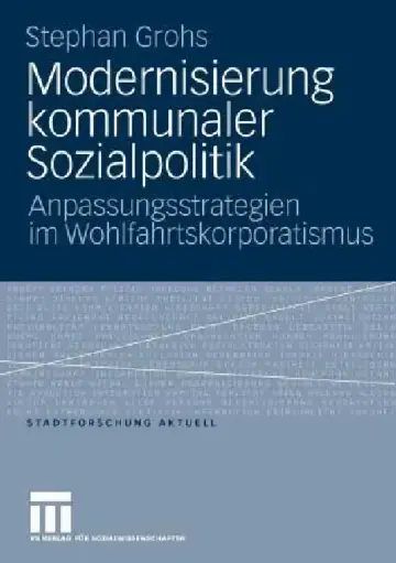 Cover of Modernisierung Kommunaler Sozialpolitik