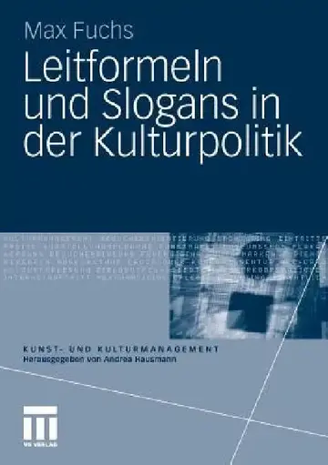 Cover of Leitformeln Und Slogans in Der Kulturpolitik