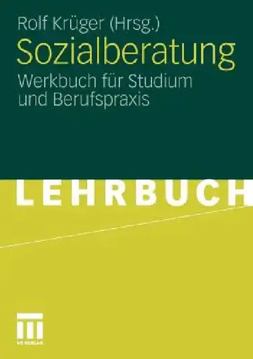 Cover of Sozialberatung