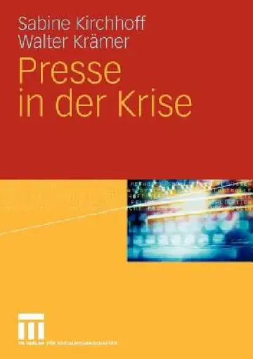 Cover of Presse in Der Krise