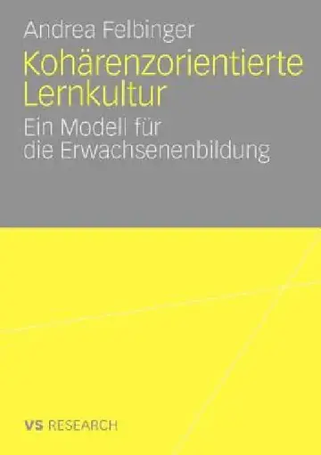 Cover of Kohärenzorientierte Lernkultur