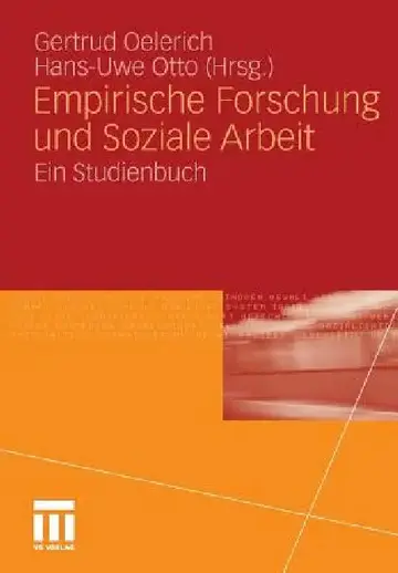 Cover of Empirische Forschung Und Soziale Arbeit