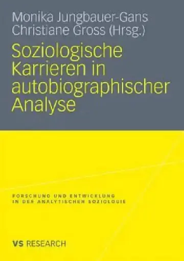 Cover of Soziologische Karrieren in Autobiographischer Analyse