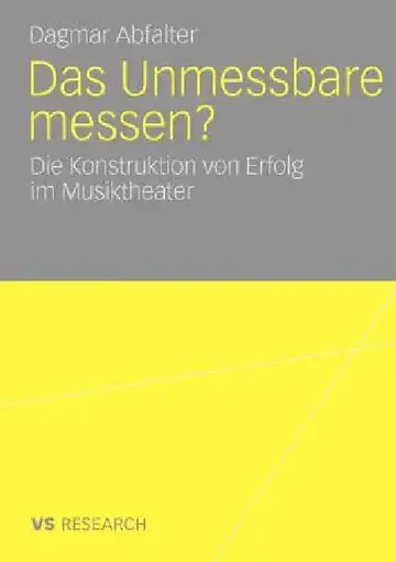 Cover of Das Unmessbare Messen?