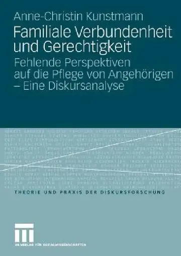 Cover of Familiale Verbundenheit Und Gerechtigkeit