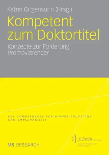 Cover of Kompetent Zum Doktortitel