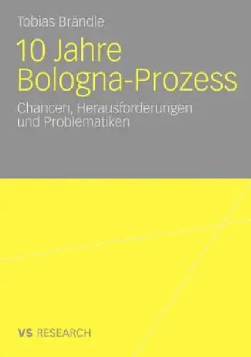 Cover of 10 Jahre Bologna Prozess