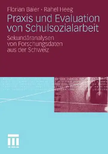 Cover of PRAXIS Und Evaluation Von Schulsozialarbeit