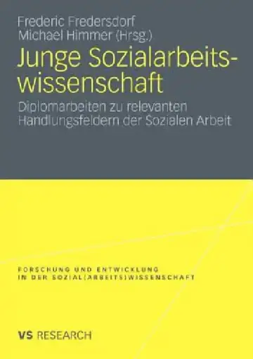 Cover of Junge Sozialarbeitswissenschaft