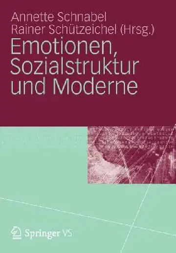 Cover of Emotionen, Sozialstruktur Und Moderne