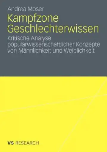 Cover of Kampfzone Geschlechterwissen