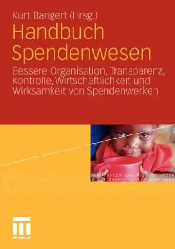 Cover of Handbuch Spendenwesen