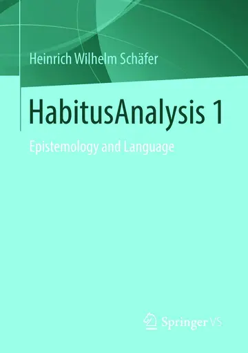 Cover of HabitusAnalysis 1