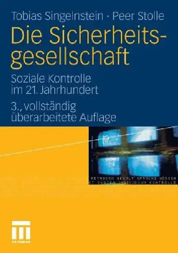 Cover of Die Sicherheitsgesellschaft