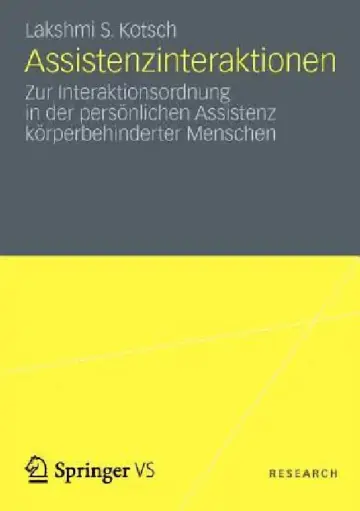 Cover of Assistenzinteraktionen