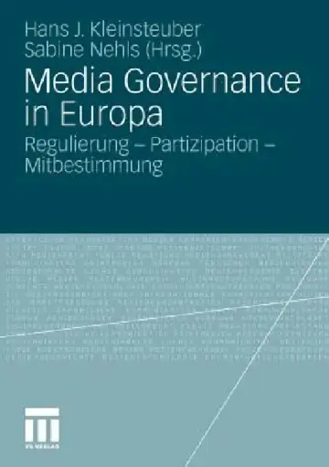 Cover of Media Governance in Europa