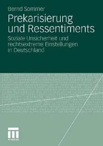 Cover of Prekarisierung Und Ressentiments