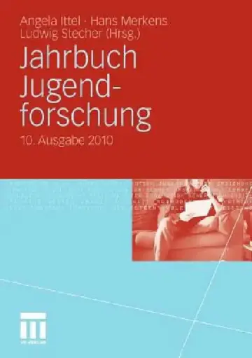 Cover of Jahrbuch Jugendforschung