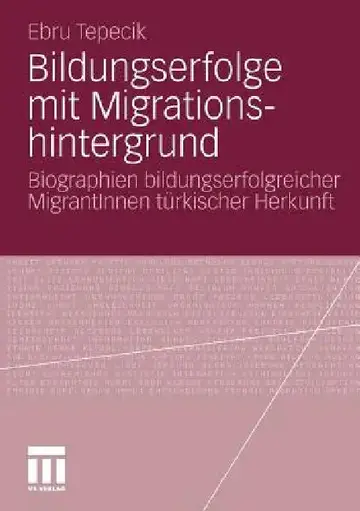 Cover of Bildungserfolge Mit Migrationshintergrund