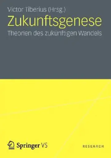 Cover of Zukunftsgenese