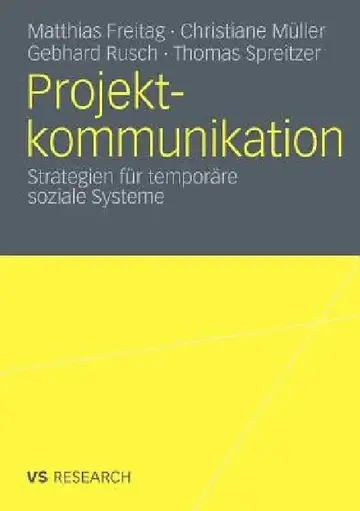 Cover of Projektkommunikation