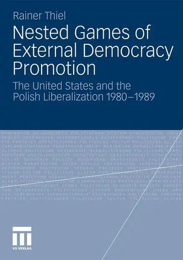 Cover of Nested Games of External Democracy Promotion