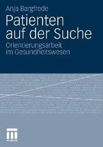 Cover of Patienten Auf Der Suche