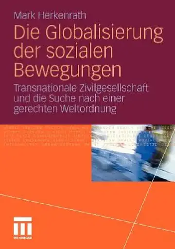 Cover of Die Globalisierung Der Sozialen Bewegungen
