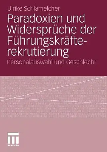Cover of Paradoxien Und Widersprüche Der Führungskräfterekrutierung