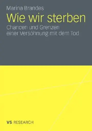 Cover of Wie Wir Sterben