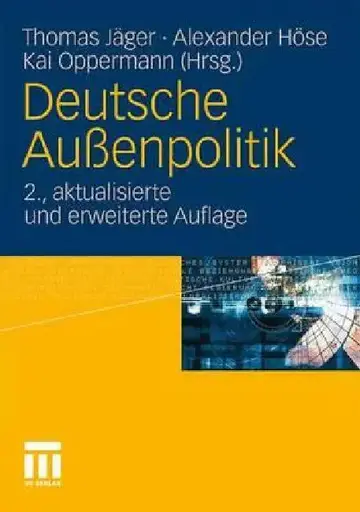 Cover of Deutsche Außenpolitik