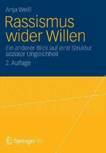 Cover of Rassismus Wider Willen