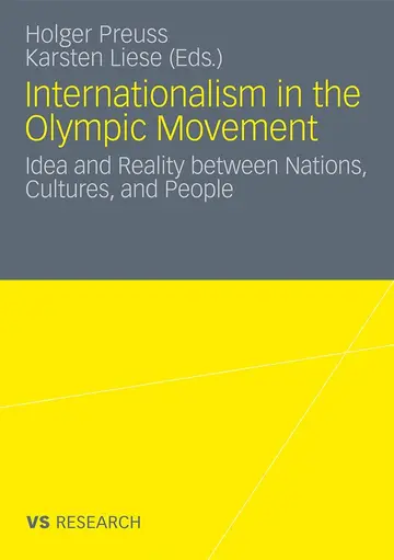 Cover of Internationalism in the Olympic Movement