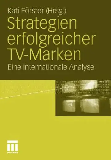 Cover of Strategien Erfolgreicher Tv-Marken